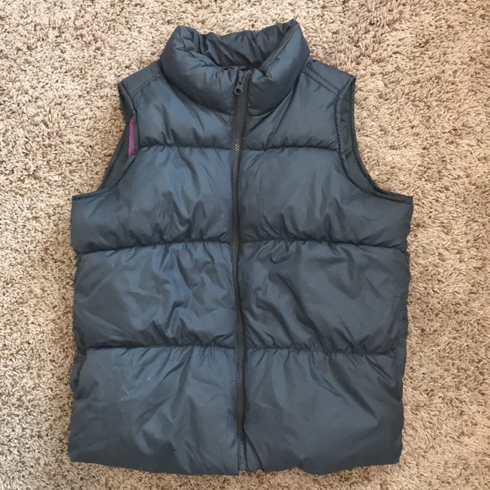 Girls insulated puffer vest XL
